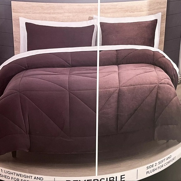 Ugg Corey Twin/Twin XL Comforter Set 68X90 1Sham 26X20 Lodge(Brown) Oeko Tex NEW - Picture 4 of 7
